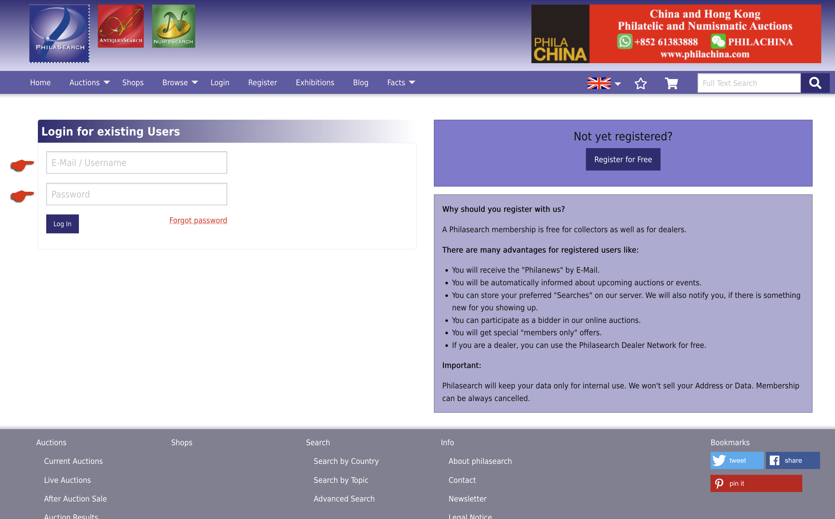 Philasearch