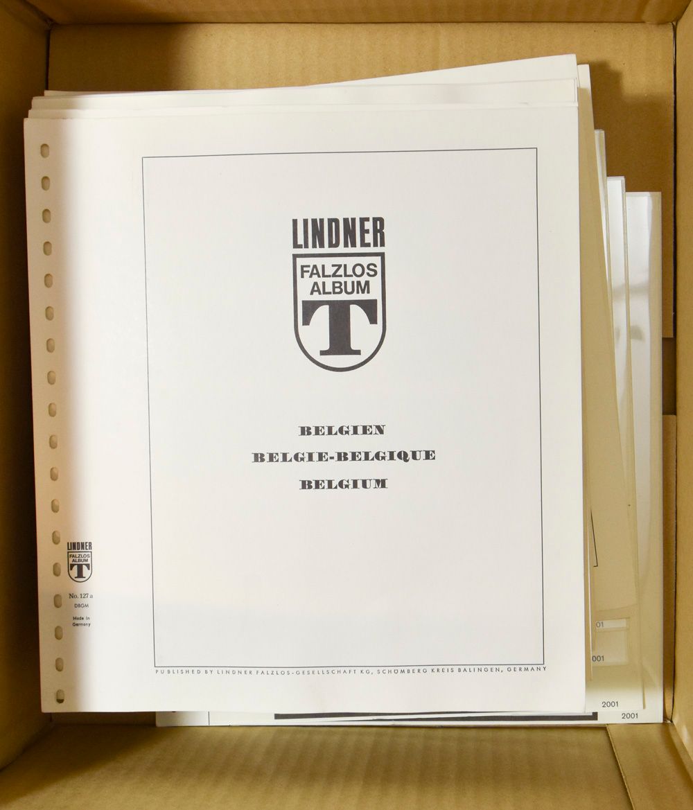 Lindner albumbladen België 1960-1989 + 2001