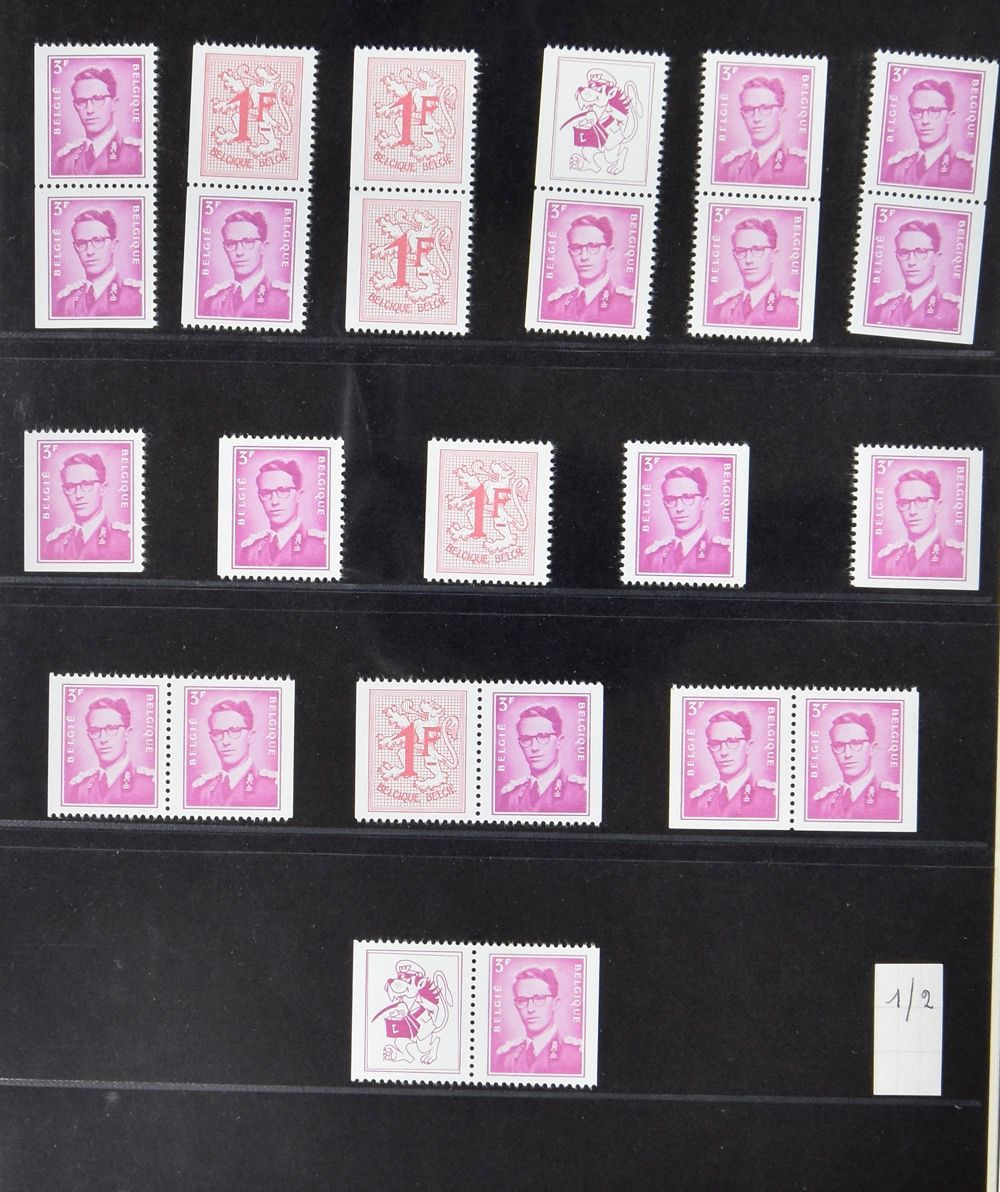 1969/2006 Verzameling boekjes en zegels uit boekjes in Lindner album, veel nominaal, zm 