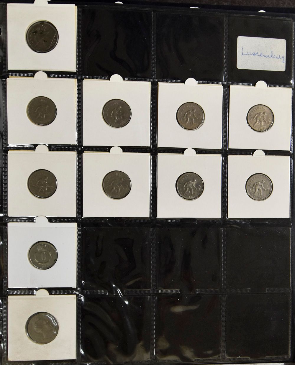 MUNTEN : Diversen, ook enkele bankbiljetten (enkele 100den)