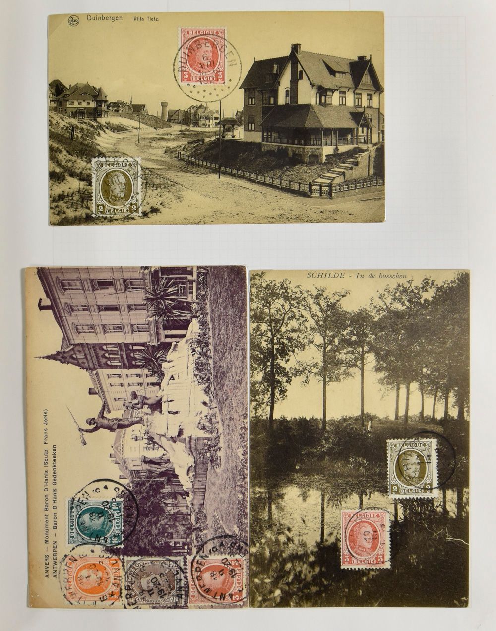 Histoire postale et collection, étude intéressante sur cette émission, avec des timbres recommandés, ZK, non dentelés, des pubs, strafport, en album et boîte, zm/m/ntz.