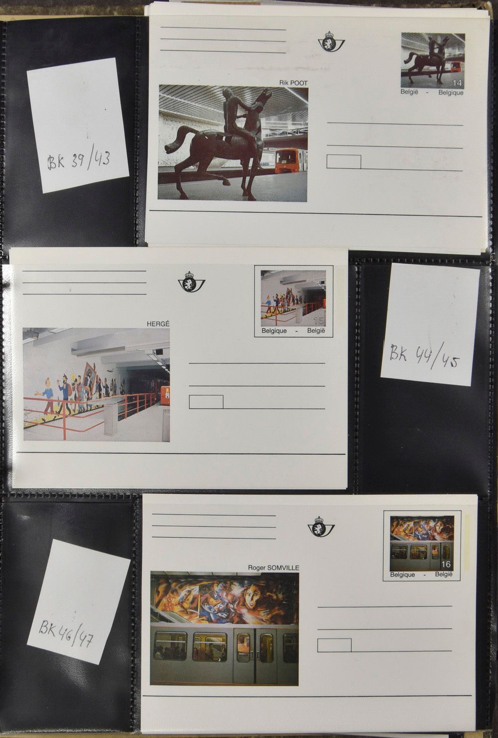 1971/2009 Volledige verzameling in album, zm (OBP €600)
