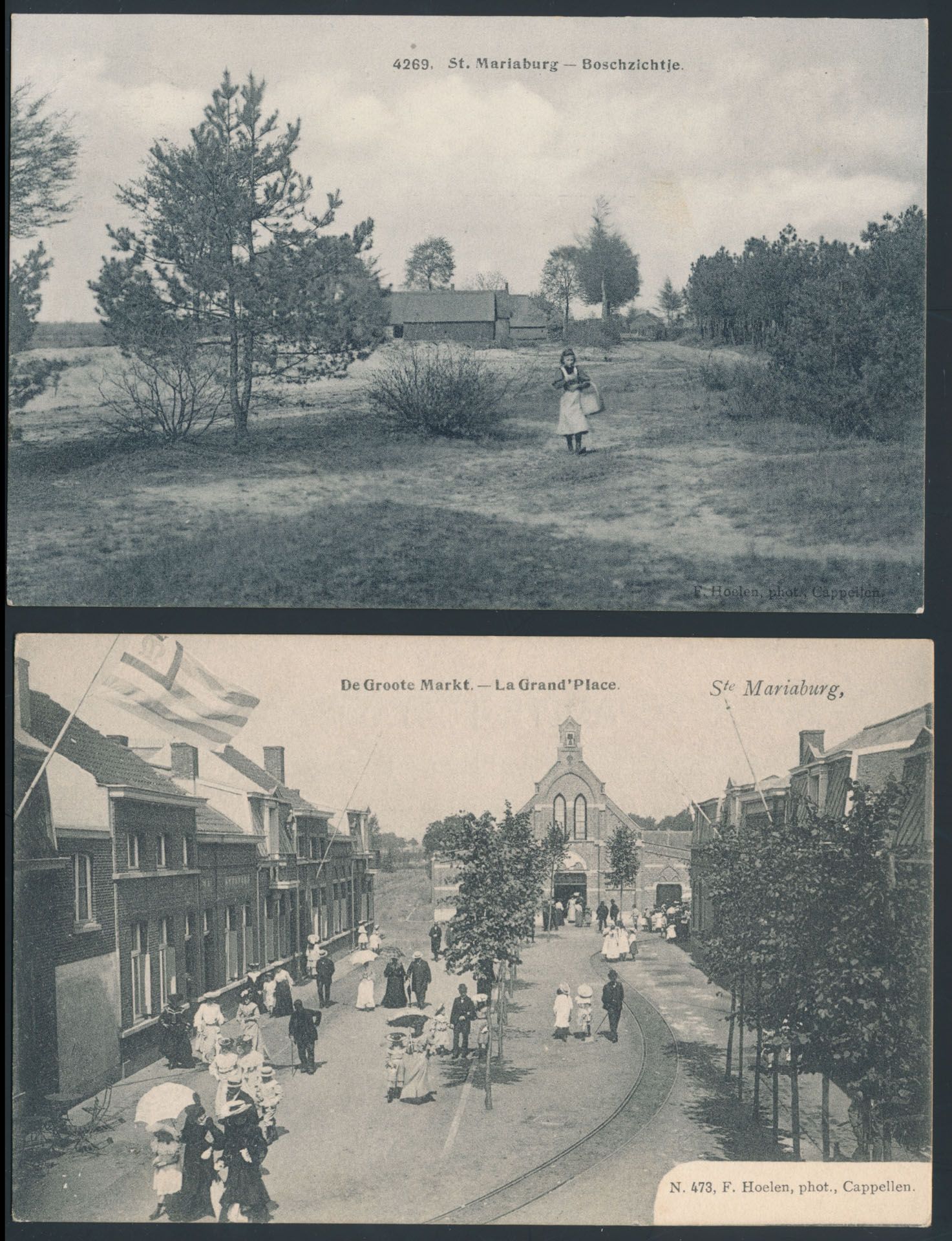 Sint-Mariaburg, alle Hoelen (7 stuks)