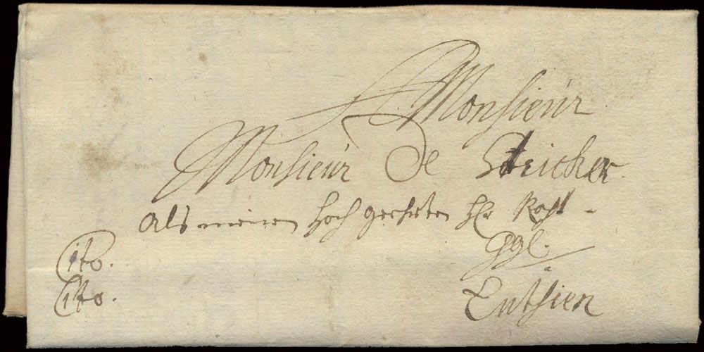 1712 Duitse voorloper, Klincken, dd. 7 mei 1712 (onduidelijk), naar 