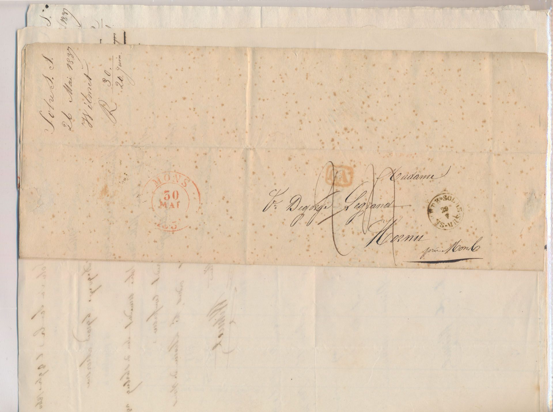 10 voorlopers vanuit Solre-sur-Sambre (met Type 18), zm/m