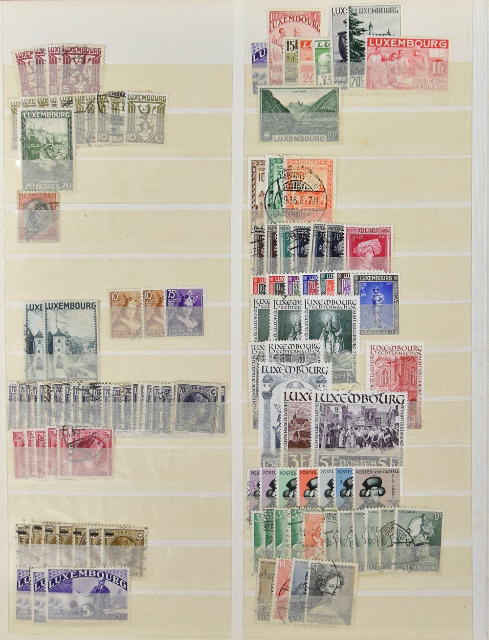 1852/1960 Stock book from 1° issue, vf/f/to be checked