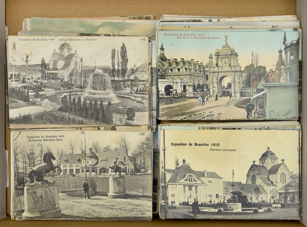 Brussel expo 1910 (274 stuks)