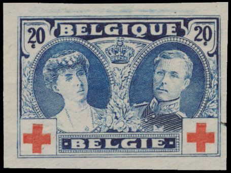 STES 3049/52 Épreuves de Dezarrois, épreuves de planche, type 2 chiffre de petite valeur en couleur de la marge, sur papier blanc avec filgrane, tb. 