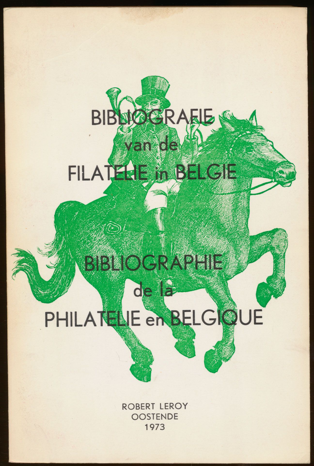 Samenstelling van 3 verschillende bibliografieën over filatelie in België, door Raoul Hubinont, J.B. Horne en Robert Leroy, zie foto op website; 1972/1986; in redelijke staat
