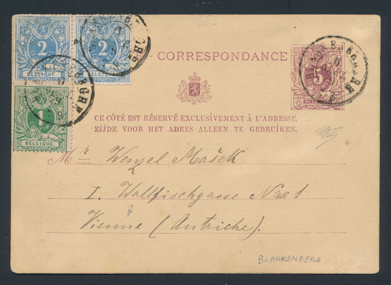 1879 Nr. 26 und 27 (2x), Doppelkreis gestempelt 