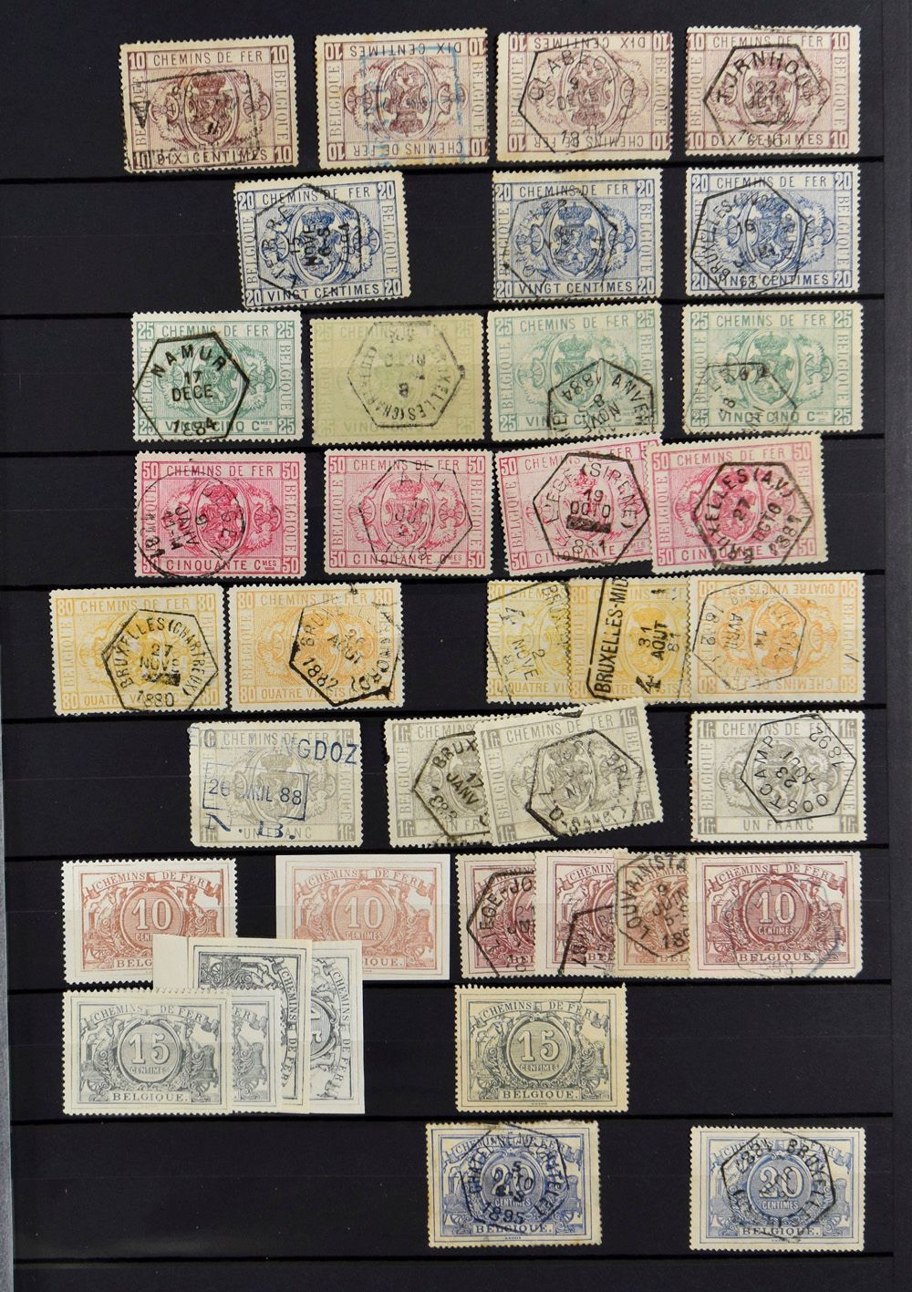 1879/2011, stock in stockbook, including sets, cancellations, better material, varied qualities + LP, vf/f/to be checked.