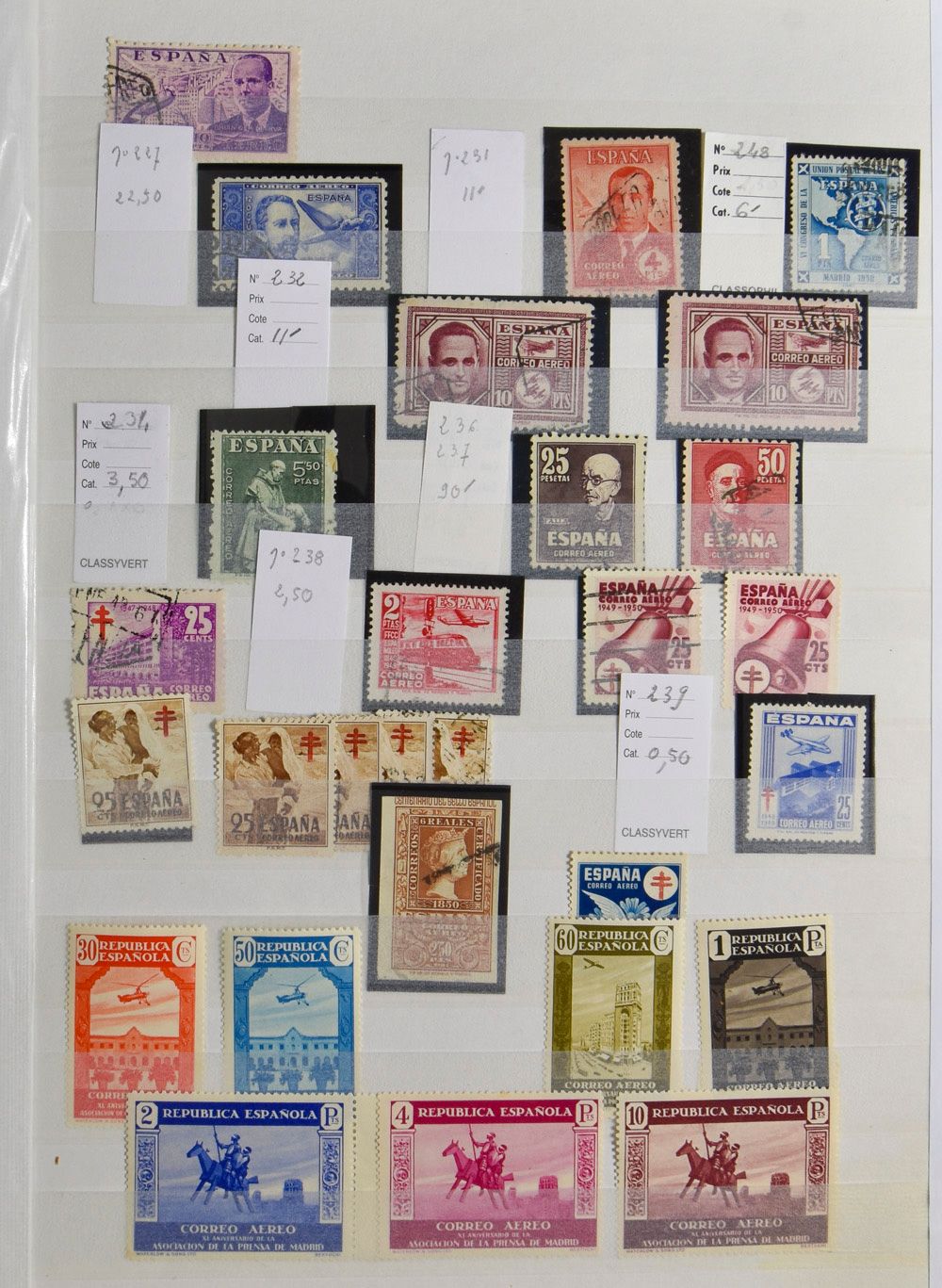 1851/2010 Collection in 3 stockbooks including nice LP, vf/f, etc.