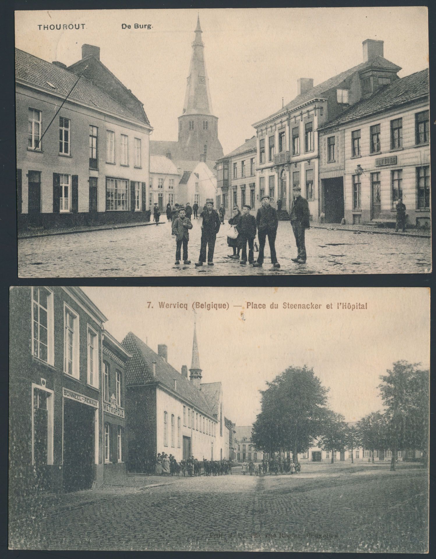Diverse plaatsen, w.o. verschillende betere, merendeel oude kaarten (+/-280 stuks)
