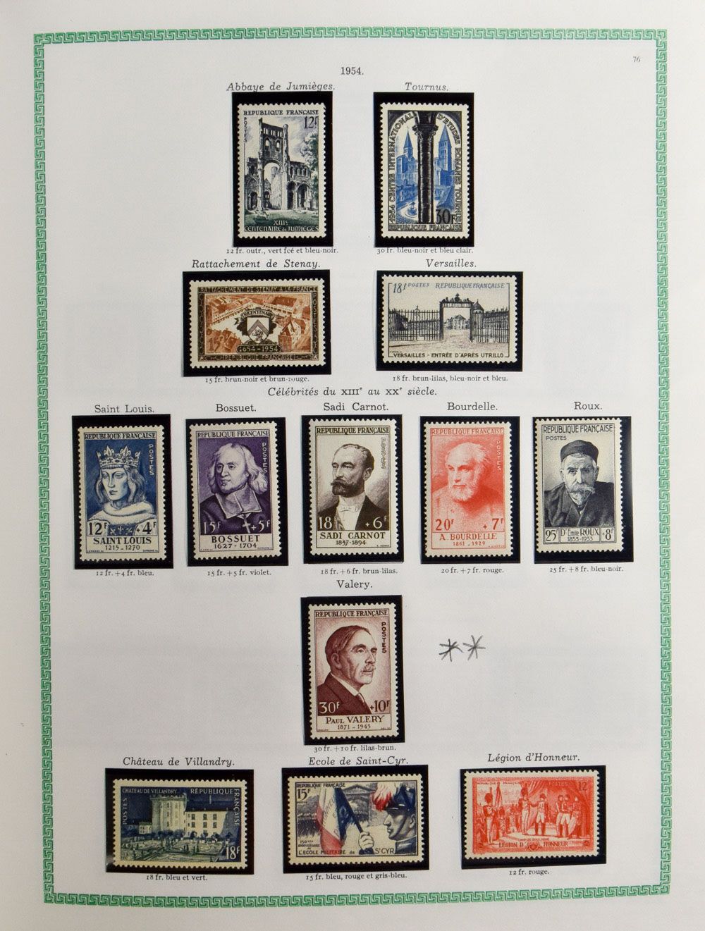 1849/1975 Verzameling in 2 Yvert albums met betere reeksen (sommige zegels iets vastgekleefd) en BL 6 **, zm/ntz 