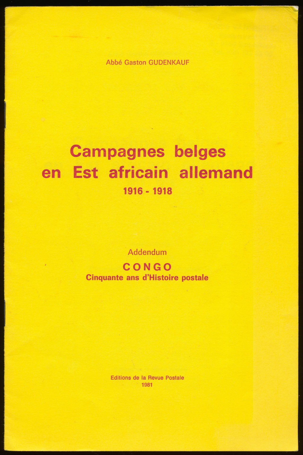 GUDENKAUF, booklet 