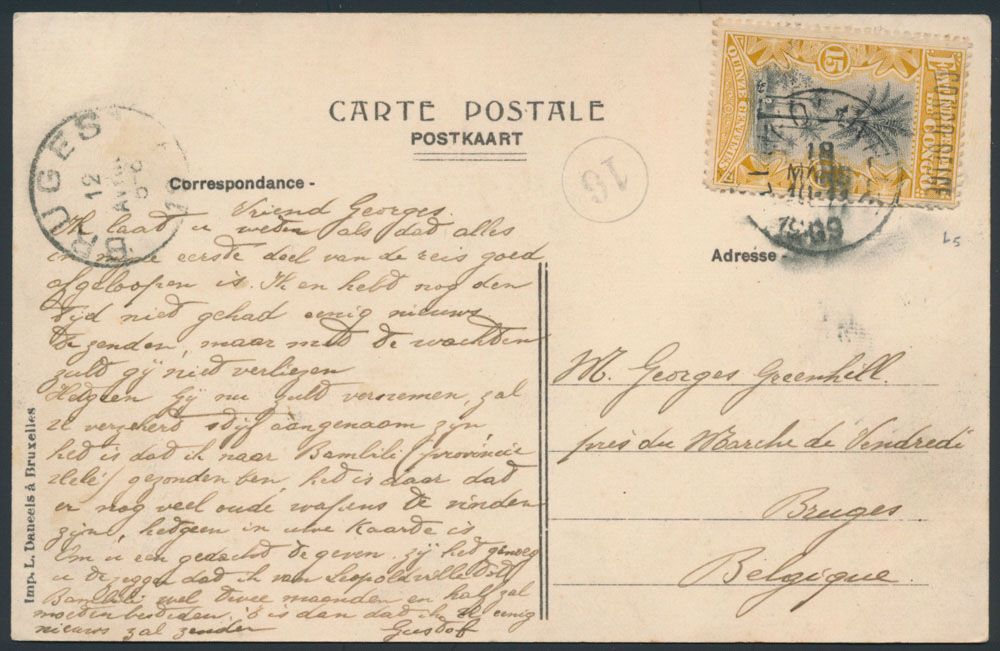 1909, OBP n° 32L 