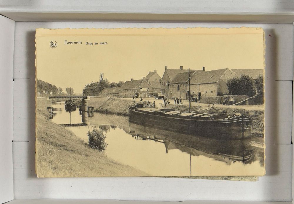 Beernem, cartes anciennes dont 2 de navigation intérieure (20 pièces)