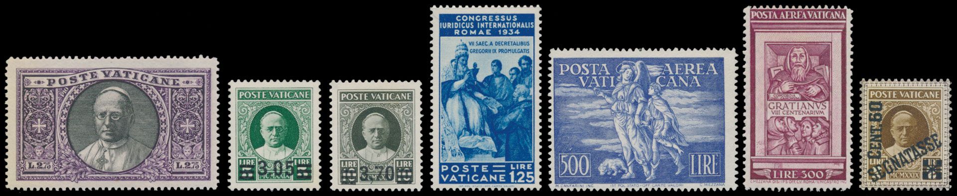 1929/2012 Prachtig geheel, postfrisse verzameling in 5 albums, volledig inclusief alle blokken en boekjes en zeer talrijke volledige vellen, Yv. n° 60/65 met certificaat Sorani en getekend Raybaudi, zeldzame koop in luxe kwaliteit, zm (Zeer hoge cataloguswaarde)