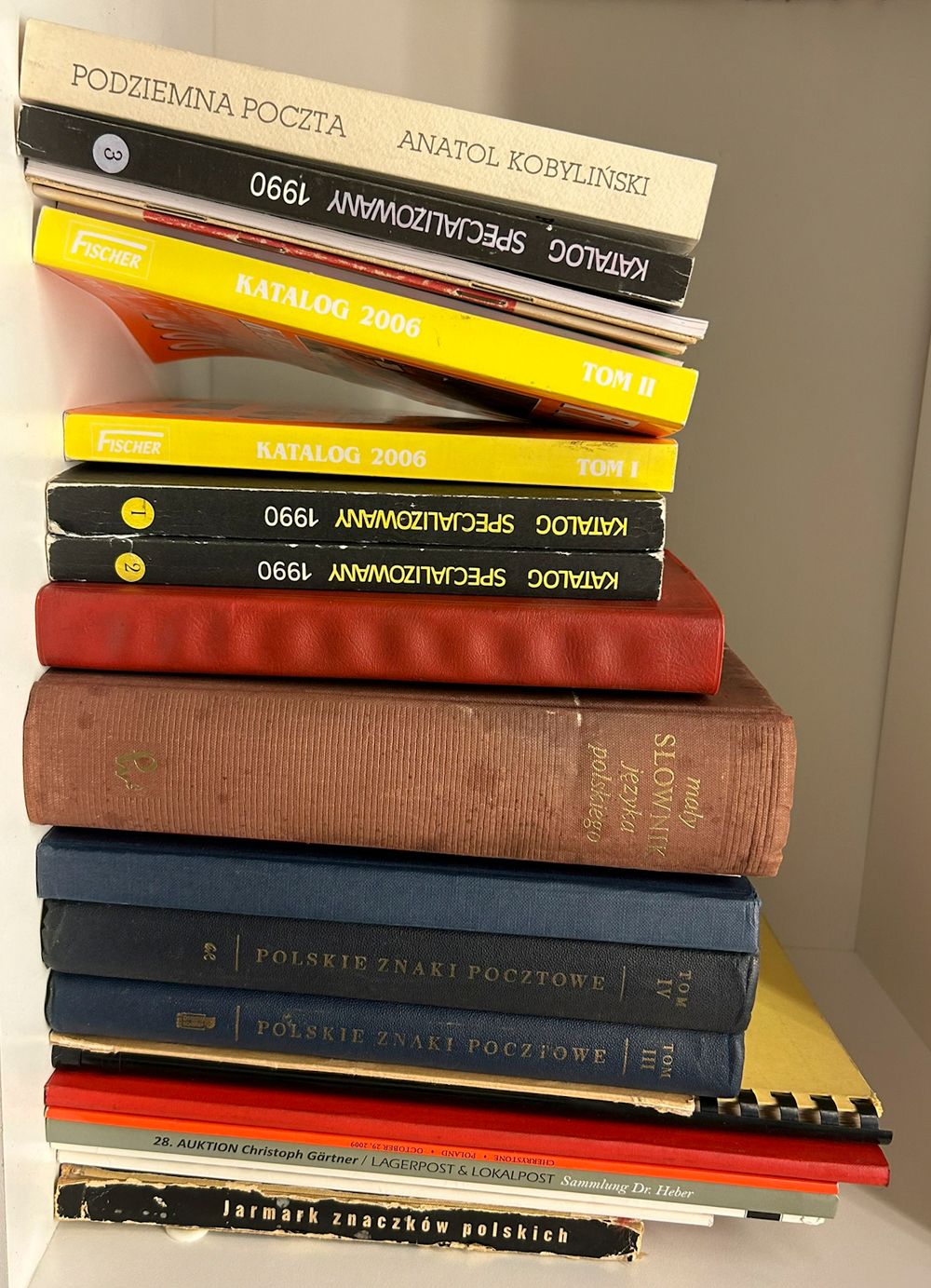 Polen, samenstelling van 59 boeken, zie foto op website