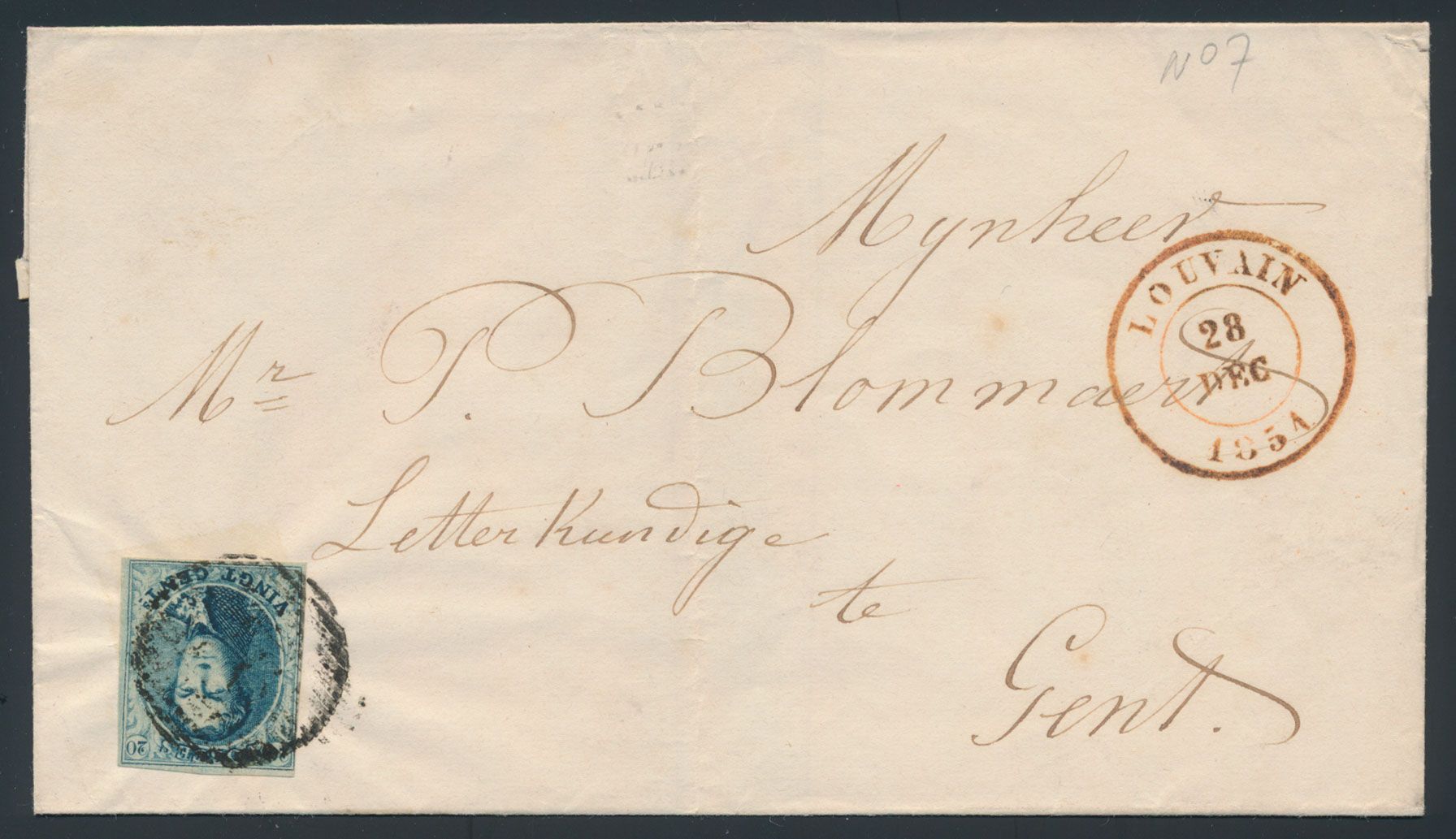 1854 N° 7 