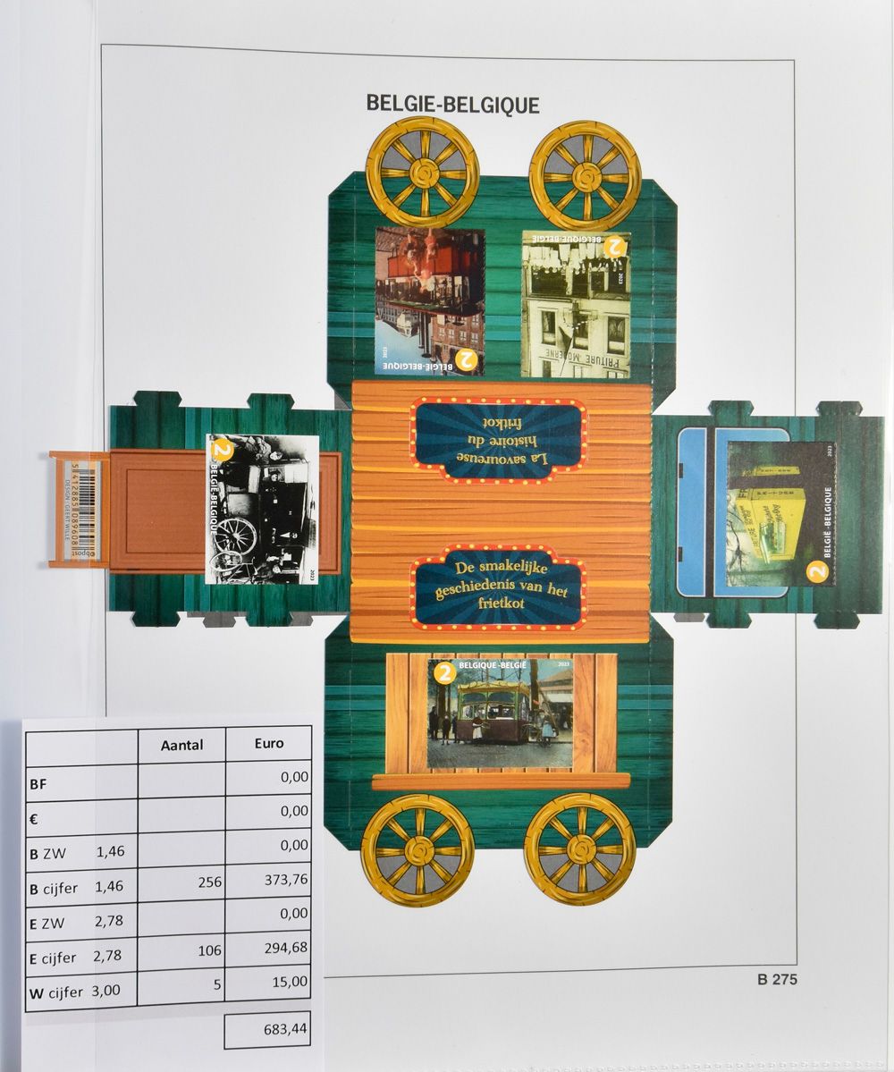 2021/2023, verzameling in Davoalbum, zm (Frankeerwaarde € 683)