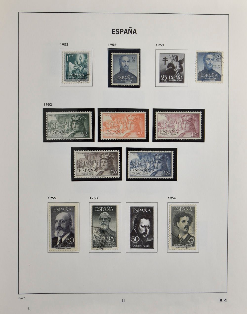 1850/1988 Collection in 3 Davo albums and in stockbook with nice classics, vf/f/to be checked