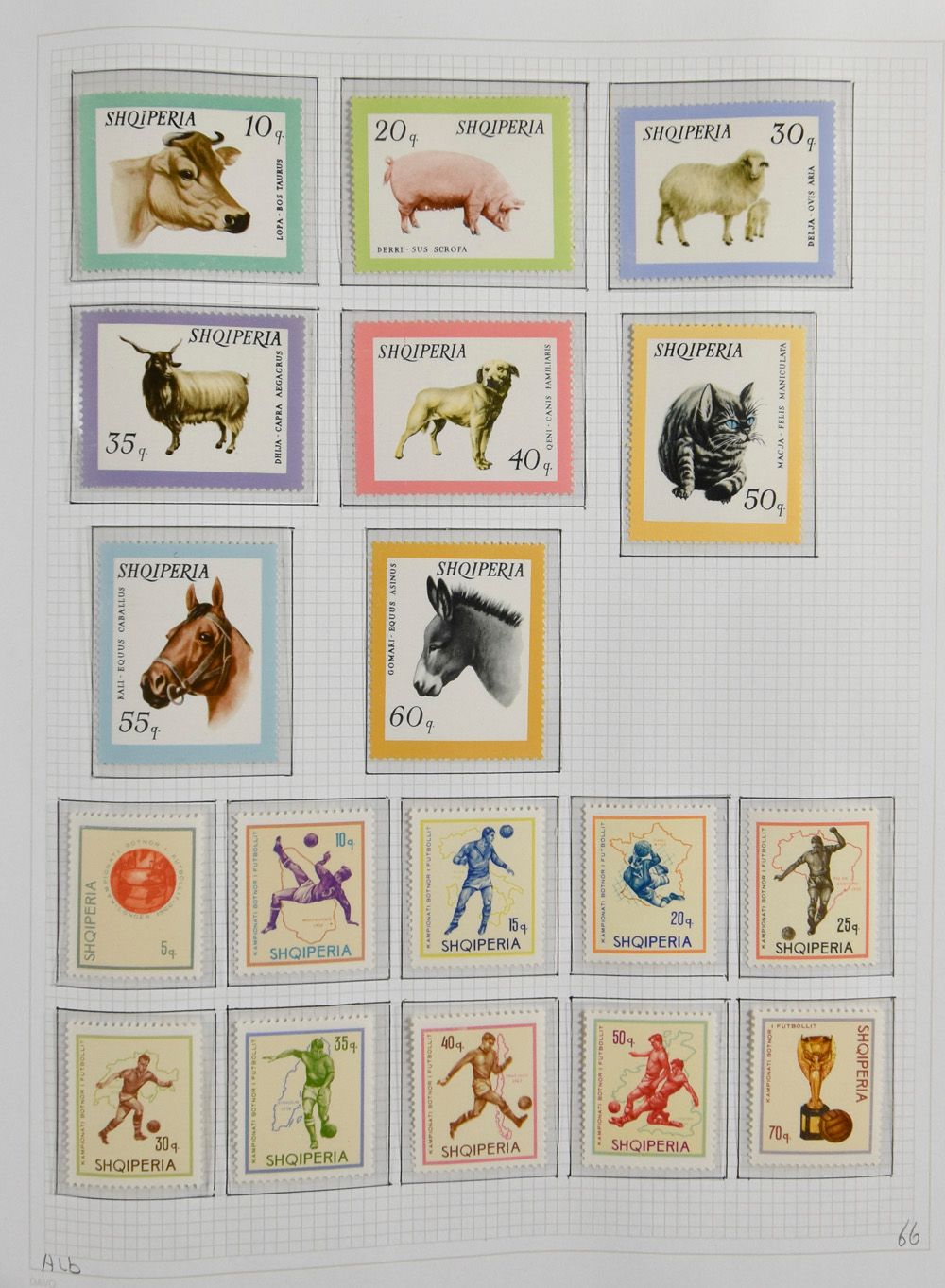 1966/1990 Verzameling in album w.o. BL 34, zm (Mi. €2.200)