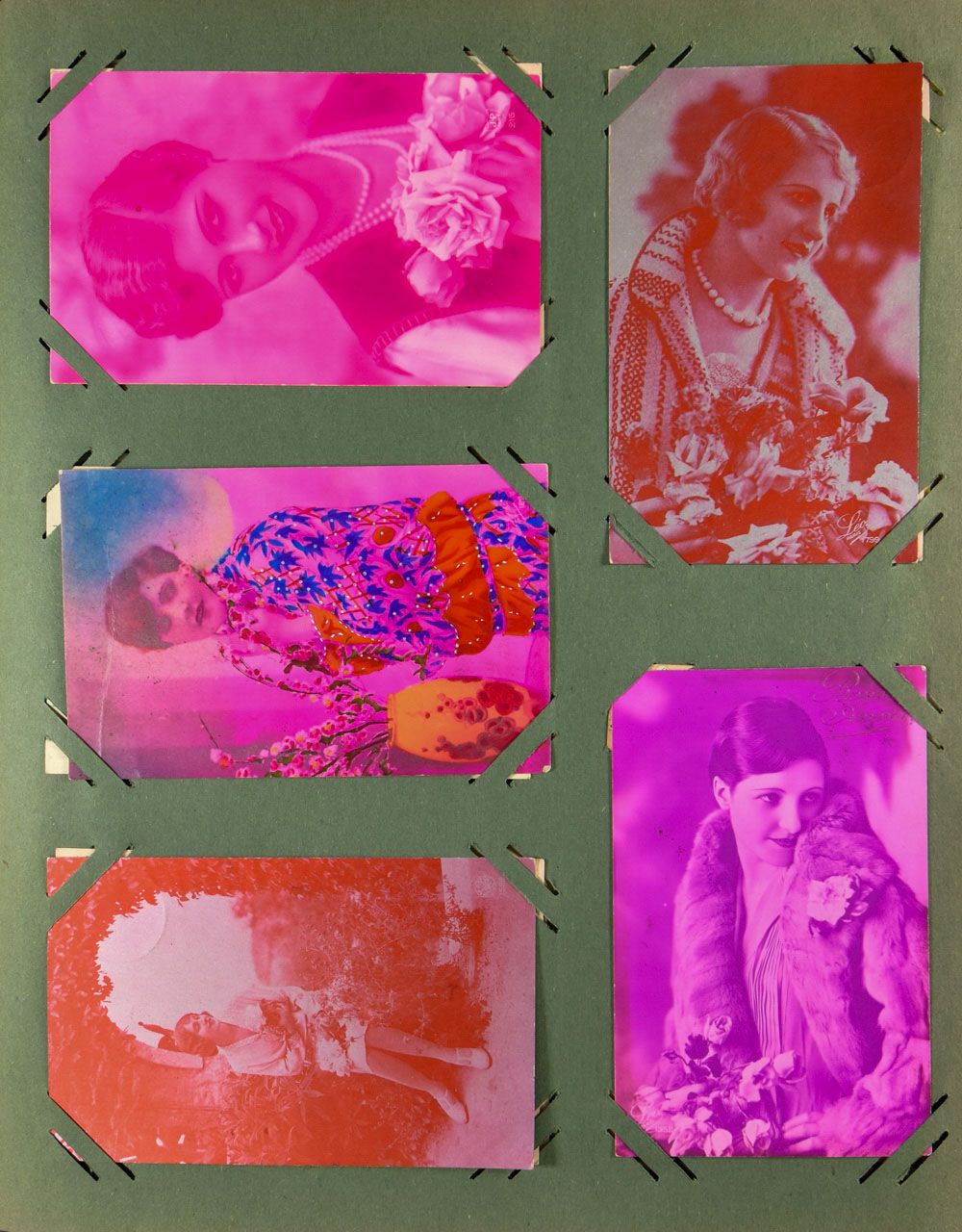 Diverse, alle oudere kaarten in mooi oud album (460 stuks)