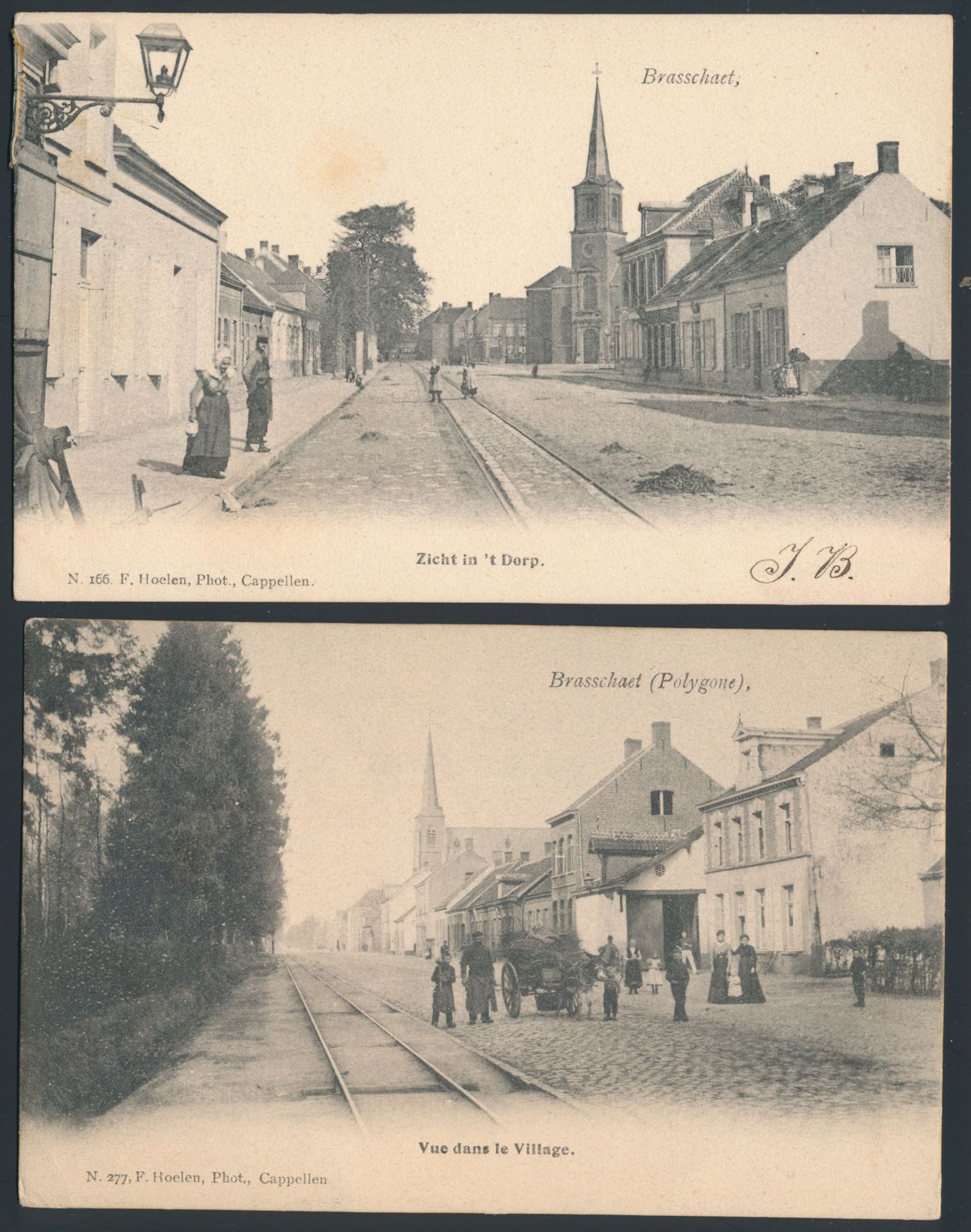 Brasschaat, uitgeverij Hoelen (7x) en Jules Claes (4 stuks) en ook Polygone (Totaal: 11 stuks)