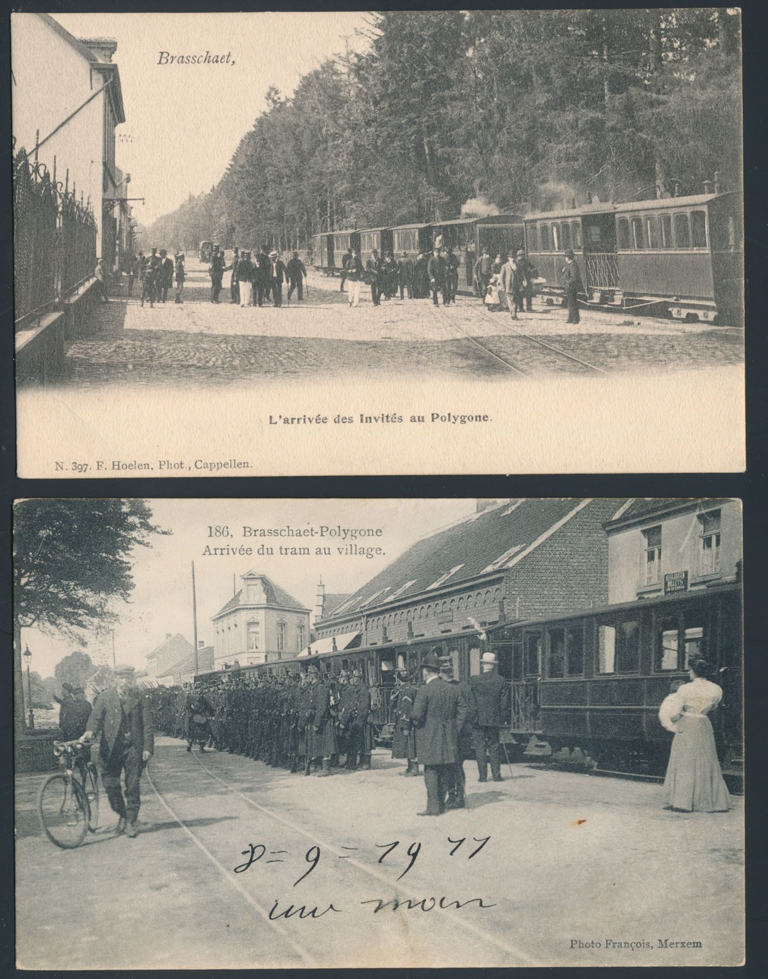 Provincie Antwerpen, Brasschaat & Polygone stoomtrams, waarvan 2 met paardentram (6 stuks)