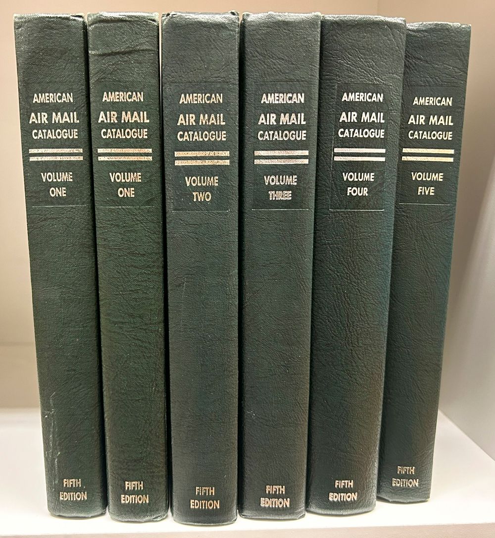 USA, reeks van 6, “American air mail catalogue - Fifth edition