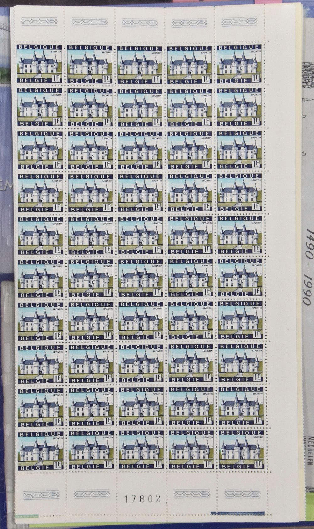 1938/2002, varialot in map, w.o.HK o.a. grijze- en groene kaarten (2x), Finch, spoorwegvignetten, zm.