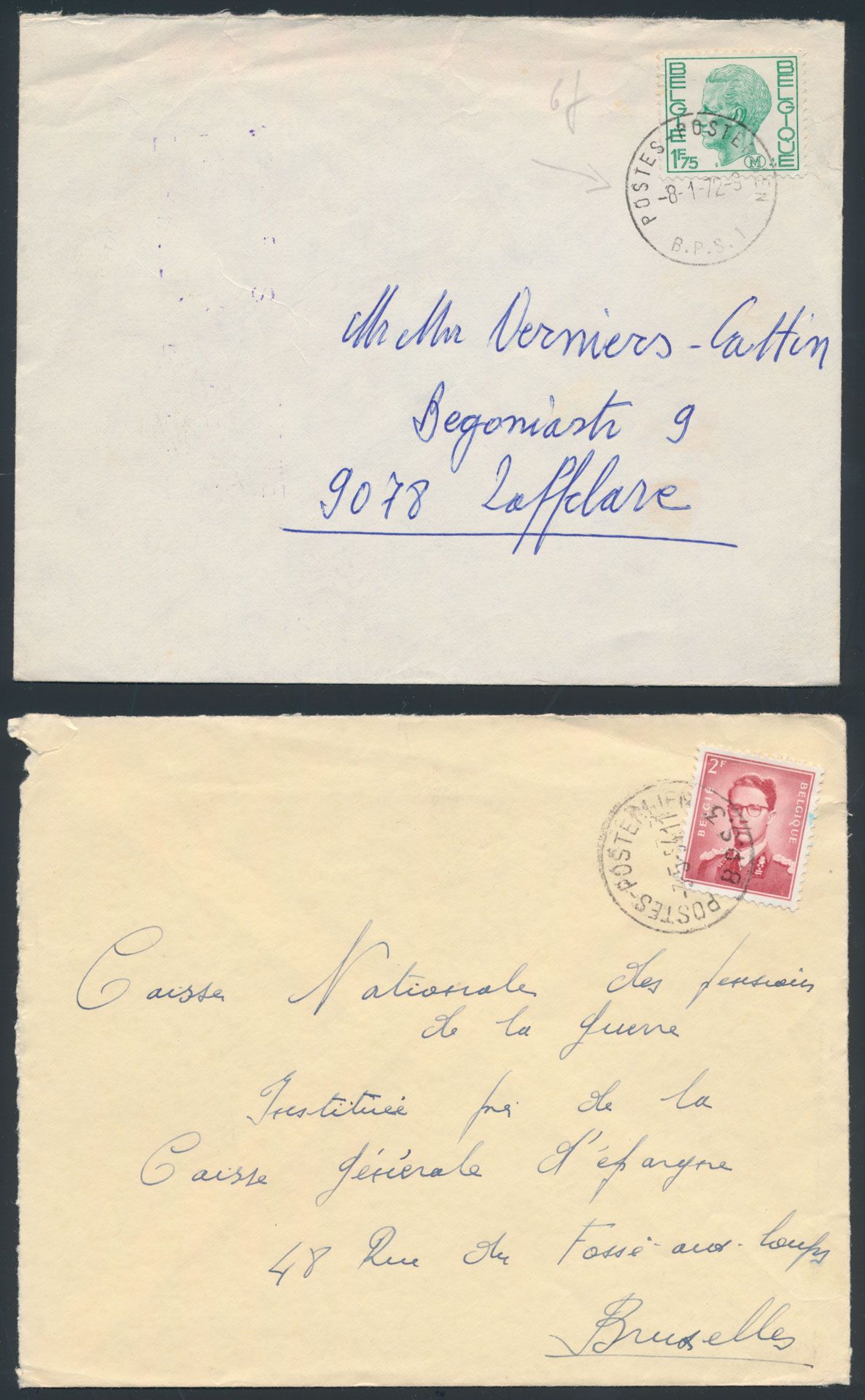 Militaire post, overwegend moderne periode, honderden brieven en fragmenten, zm/m