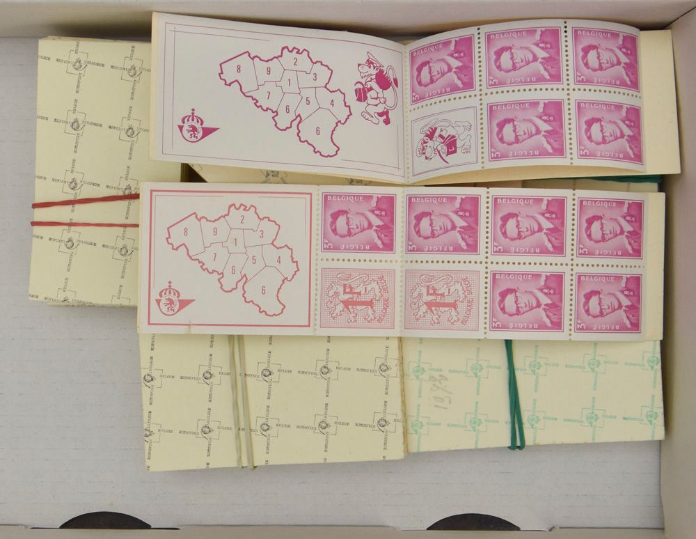 1969/1973 Kleine voorraad boekjes Boudewijn, zm/m 