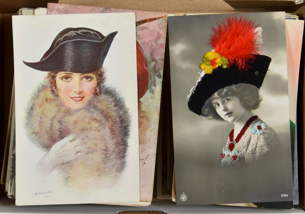 Vrouwen, alle oudere op enkele na (190 stuks)