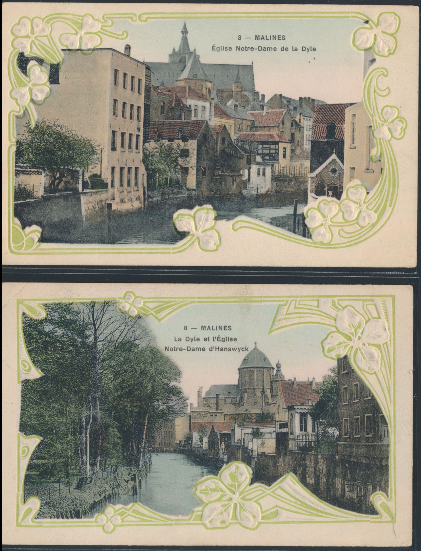 Mechelen, diverse stadszichten (24 stuks)