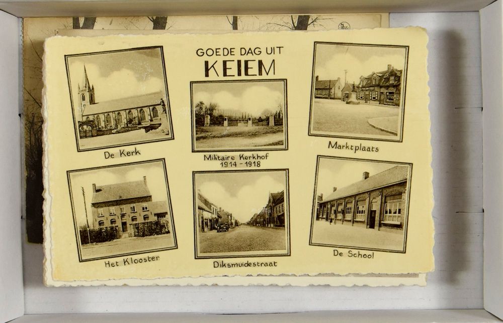 Keiem, Leke et Zarren, vues diverses (21 pièces)
