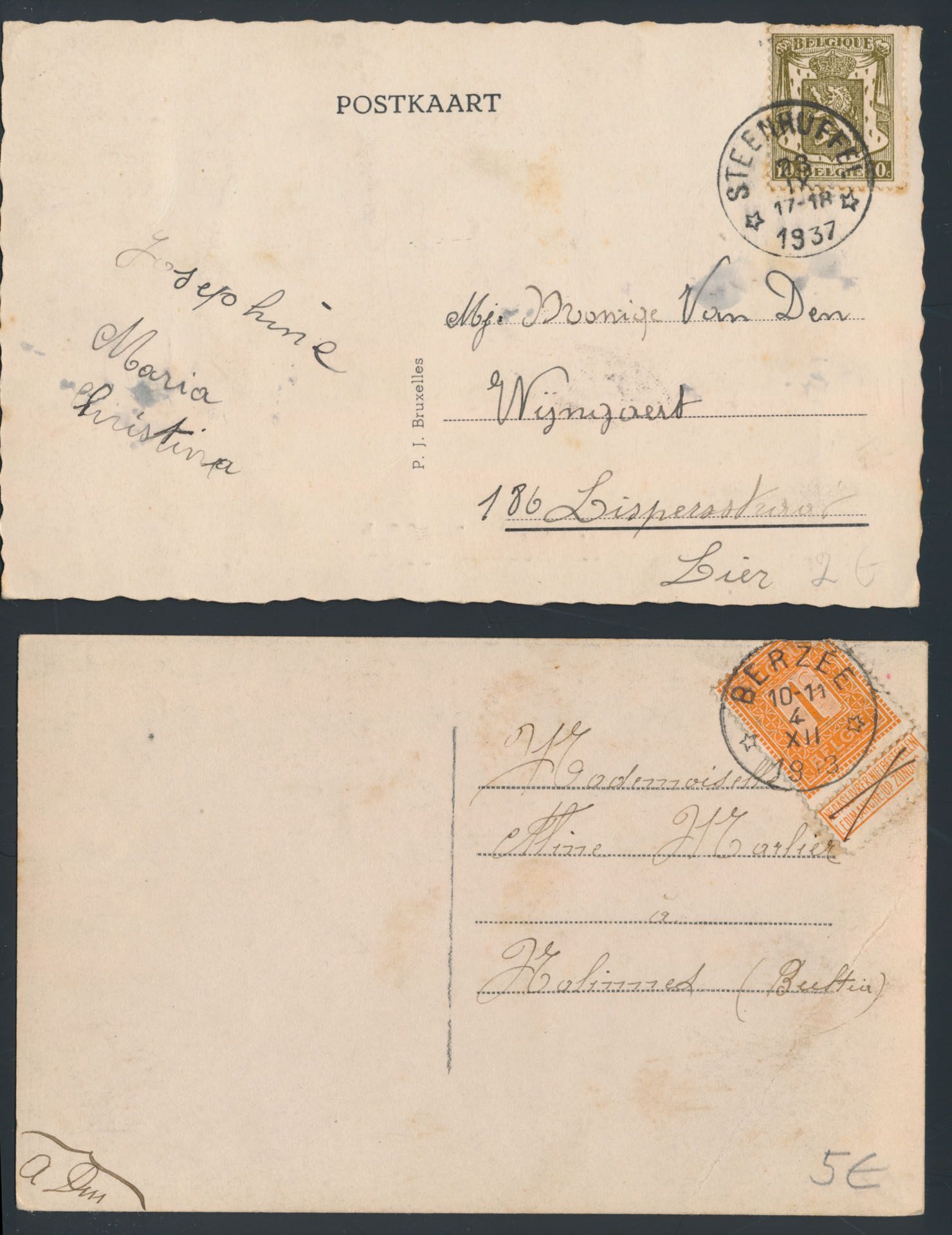 Accumulation +350 letters various countries and periods, including British East Indies, Belgium, FDC, vignettes, East Cantons, vf/f/to be checked