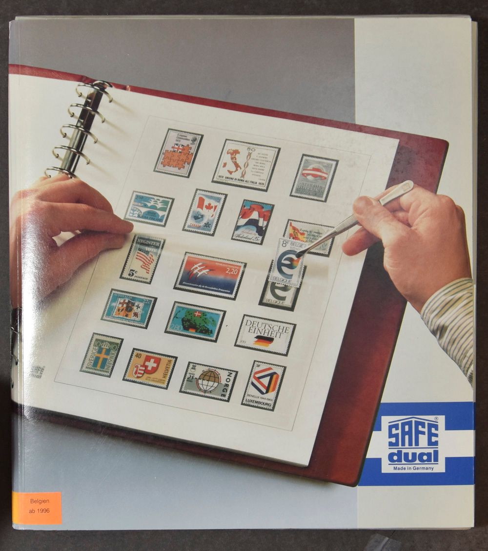 Safe dual albumbladen België tussen 1849-1999