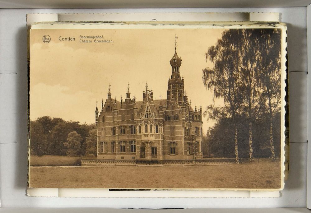 Kontich, oude kaarten w.o. treinramp van 1908 (31 stuks)
