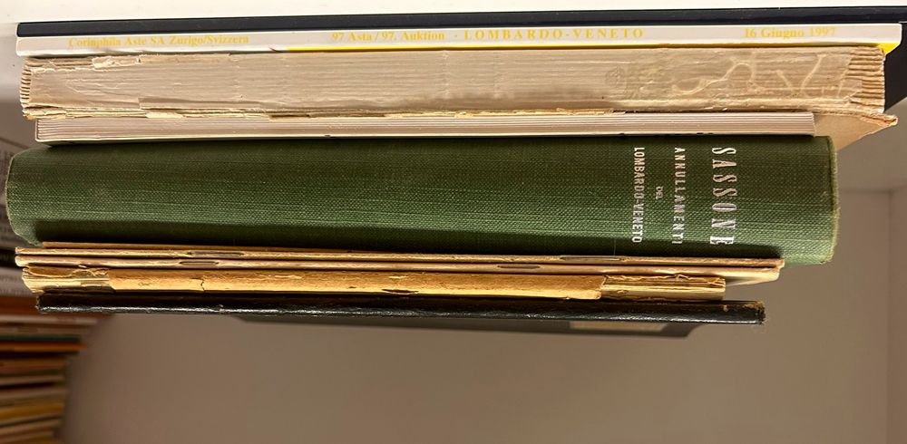 Italië, Lombardo-Venetië, samenstelling van 1° boekje