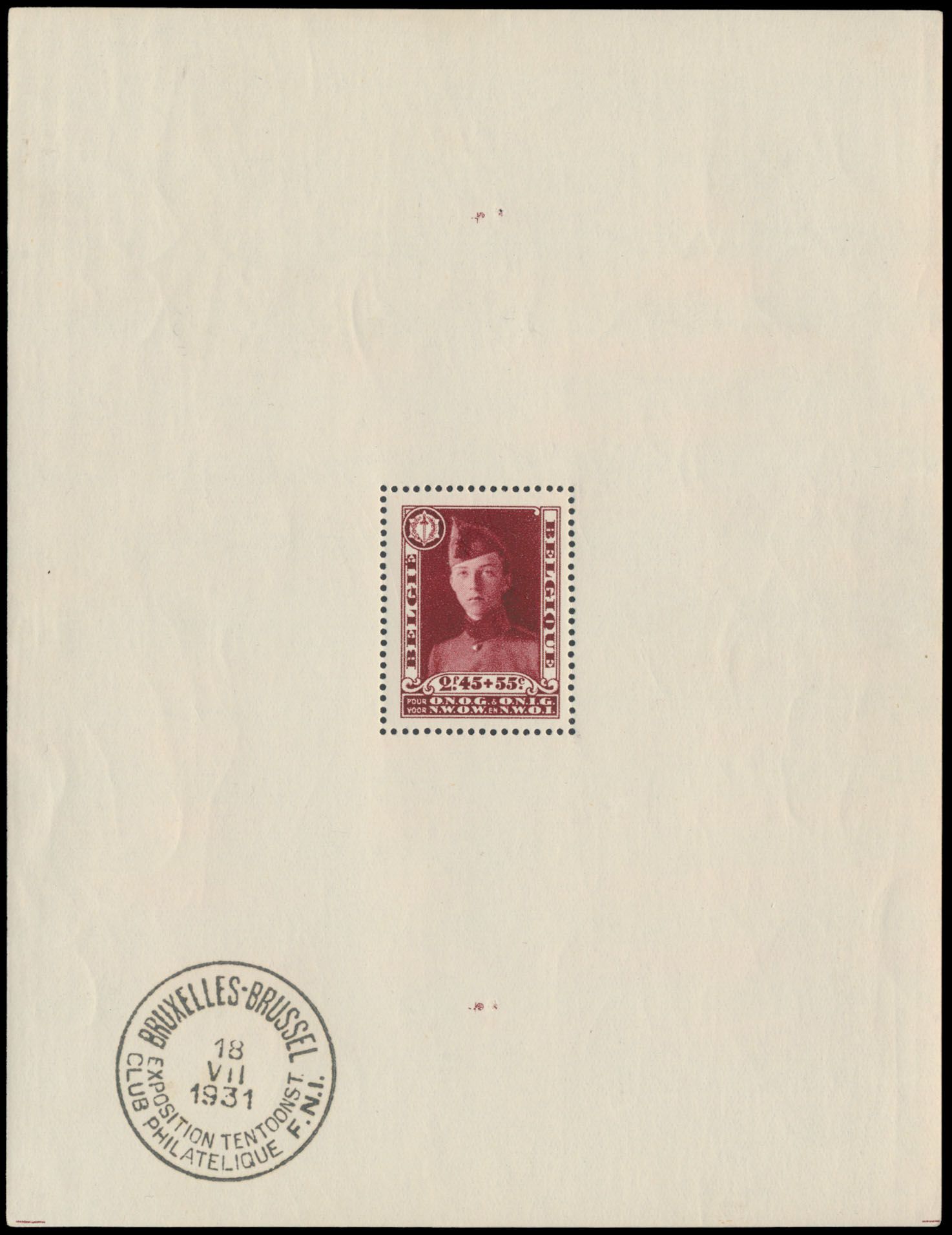 BL 3, vf (OBP €775)