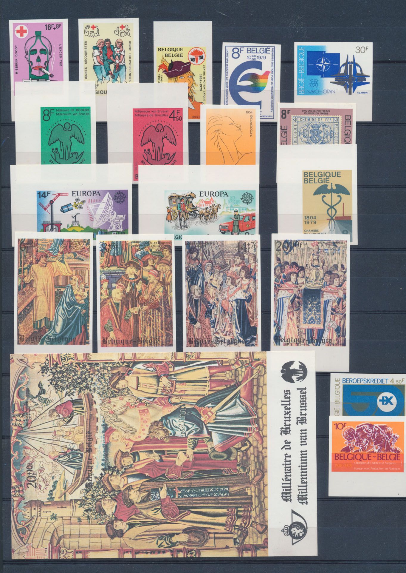 1979 'Volledig, met 1 blok + Kuifje, zm (OBP €1.148)
