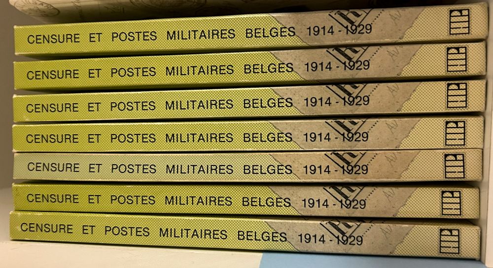 Censure et postes militaires Belges 1914-1929 (7 stuks)