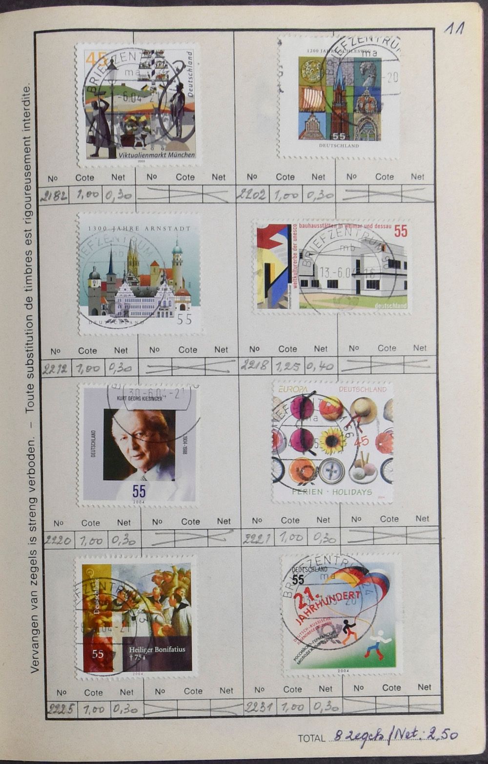 Zusammenstellung verschiedener Länder in 19 Tauschbüchern, darunter Belgien, Schweiz, Österreich, Reich, Bund, Großbritannien, Südamerika, Monaco, Frankreich, einwandfrei/schön/zu kontrollieren