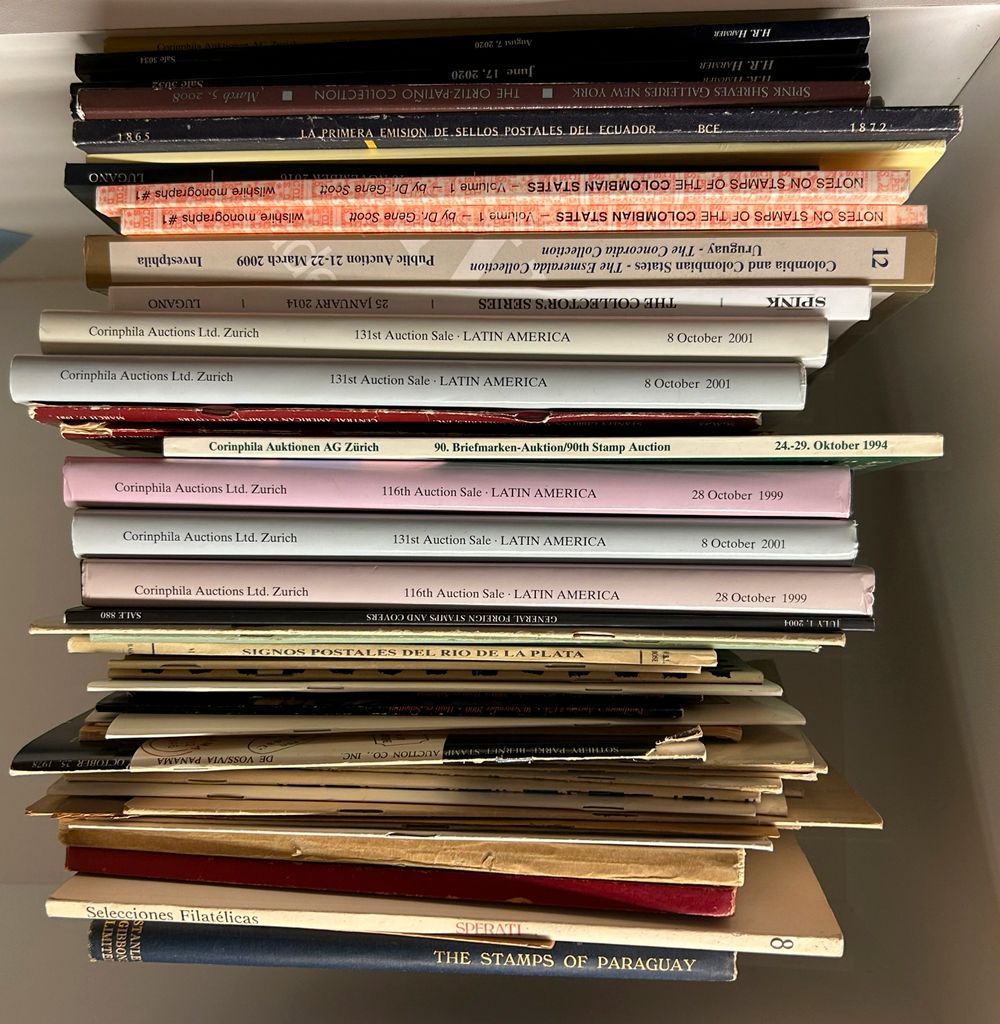 Midden- en Zuid-Amerika, samenstelling van 63 stuks, zie foto op website 
