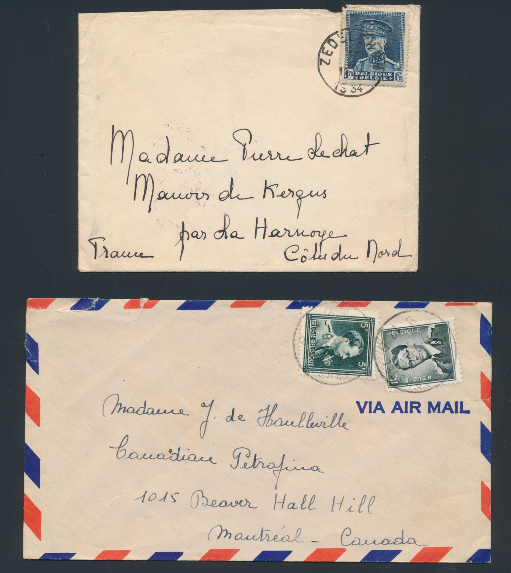 1899/1996 Samenstelling +/-400 poststukken diverse uitgiften, o.a. Houyoux, Kepie, Poortman, -10%, Boudewijn bril, enz., zm/m 