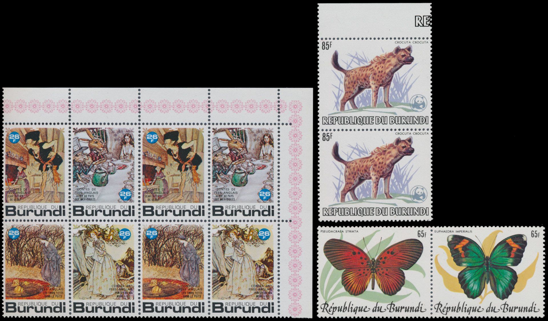 1966/1996 Nice stock (2x) complete sets in envelopes with PA 445/68, 761/80, PA 487/95, BL 111/11A, 892/04 (4x), 918/27, list included, vf (OBP €15.843)