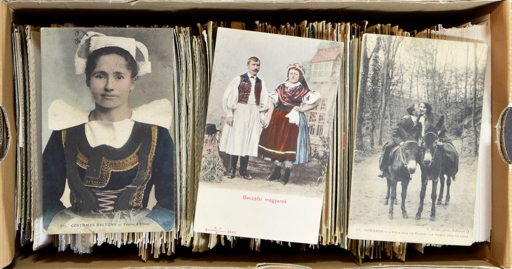 Diverse landen en thema's (+/- 800 stuks)