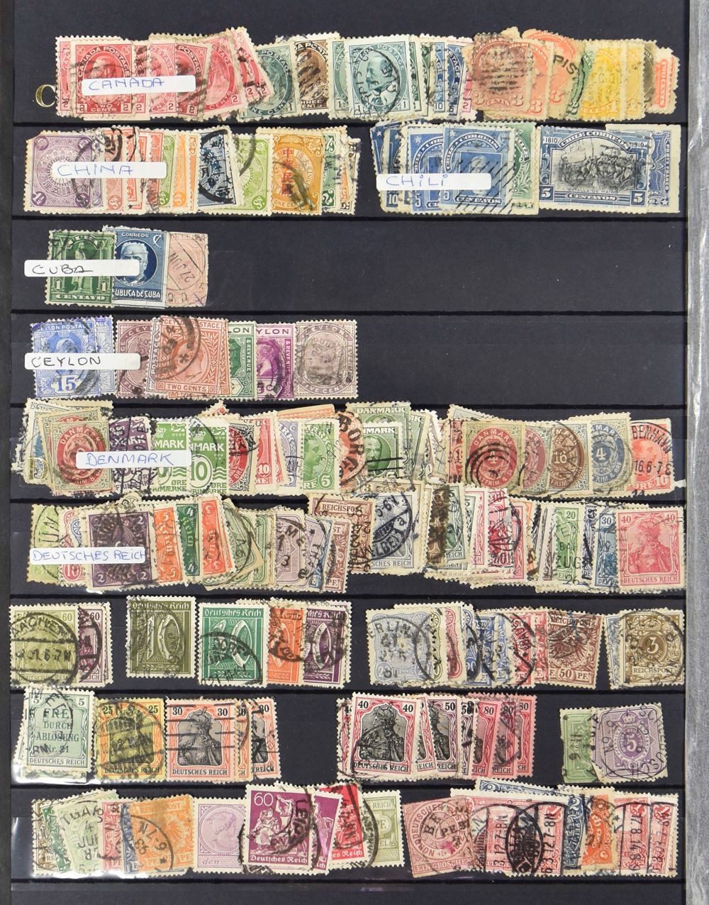 Zusammenstellung verschiedener Länder inkl. Restsammlung Niederländisch, im Schaubek-Album + 1 Einsteckbuch mit ungeordneter Menge Marken einwandfrei/schön/zu kontrollieren, zm/m/ntz